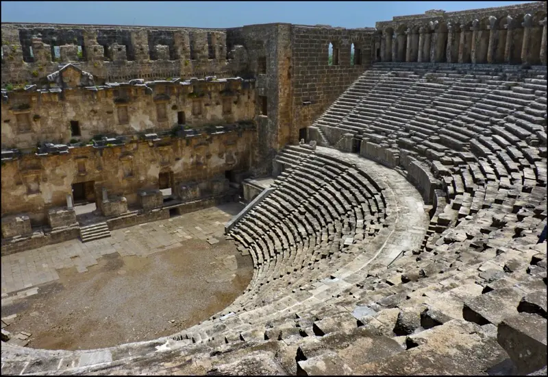 The Roman theatre of Aspendos